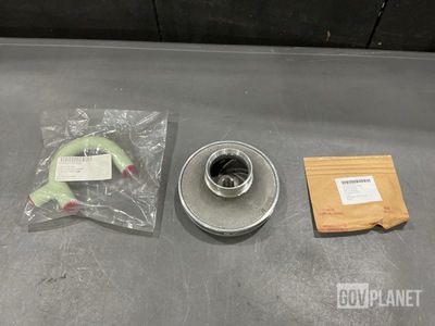 (14) Bent Tubes, (33) Pipe Flanges, (4) Impellers & Assorted Items