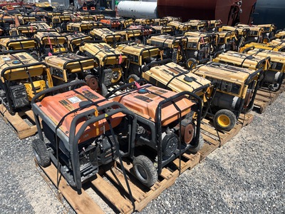 Quantity of (2) Pallets of Dewalt and Generac Groupe électrogène portable  (Inoperable)