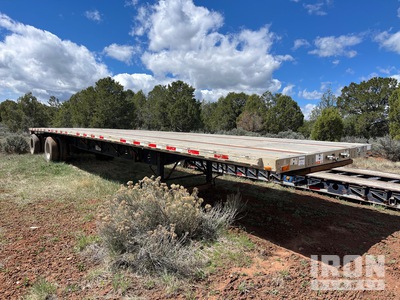2003 Trao 45 ft T/A Flatbed Trailer