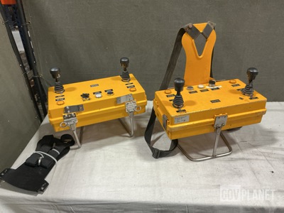 (2) Spohn + Burkhardt Control Panels 01.172 Chest Pack Assemblies