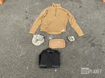 (14) Cold Weather Shirts, (33) Individual Sleeping Bags & Assorted Items