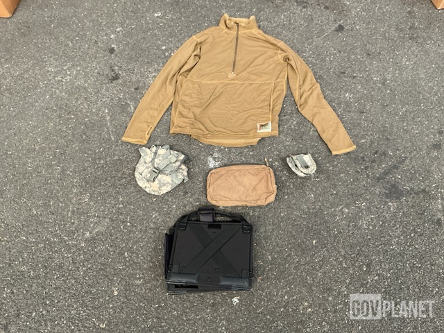 (14) Cold Weather Shirts, (33) Individual Sleeping Bags & Assorted Items