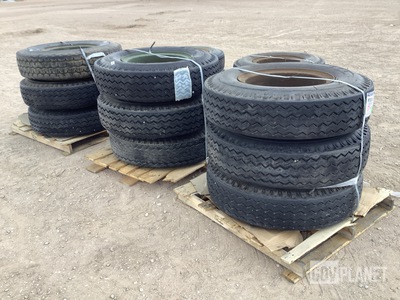 (10) 10.00-20 Tires w/Wheels & (3) 11.00-20 Tires w/Wheels