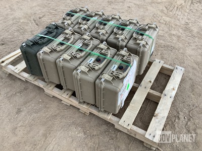 (10) Pelican 1450 Storage Cases