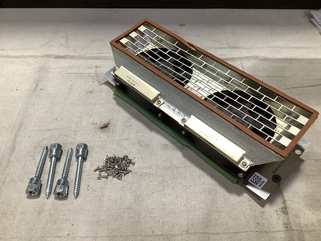 (48) Rod Hanging Anchors, (188) Screws, (2) Fan Tray Assemblies & Assorted Items