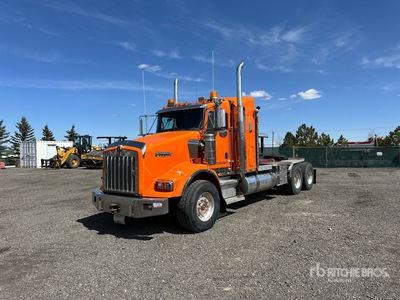 2008 Kenworth T800 6x4 Sleeper Camion treuil