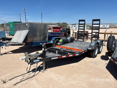 2021 MMDI 10 ft T/A Equipment Trailer