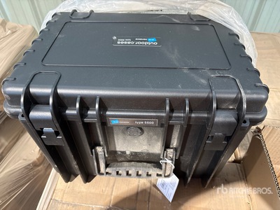Quantity of 5500B/SI Black Waterproof Case (Unused)