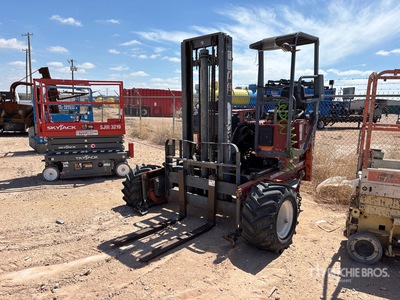 2014 Moffett M5500 5500 lb 3x3 Truck Mounted Forklift