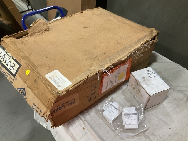 (54) Incandescent Lamps, (139) Fixed Capacitors & Assorted Items