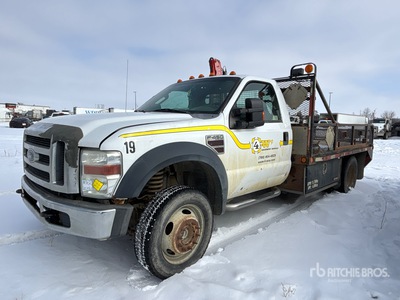 2008 Ford F-450 XLT 4x4 平台トラック