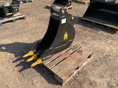 Trojan 80CL 14 in Q/C Digging Excavator Bucket - Fits Cat 307/308, Komatsu PC78/88 Deere/Hitachi 75/85, Case, New Holland, Kobelco SK80, Bobcat E80 (Unused)