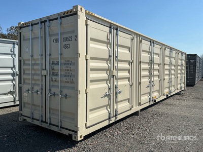 2025 40 ft High Cube Multi-Door Storage Container