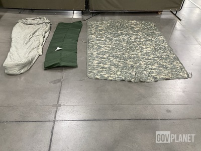 (19) Sleeping Bags, (49) Wet Weather Poncho Liners & Assorted Items