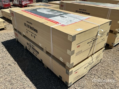 2026 MTO A4525 Double Garage Metal Shed (Unused)