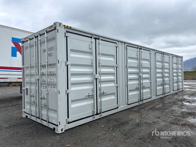 2026 40 ft High Cube Multi-Door Storage Container