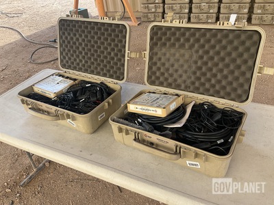 (2) Iris Technology Spaces II Solar Portable Communications Energy Systems