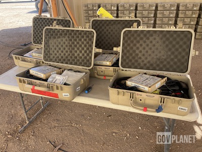 (4) Iris Technology Spaces II Solar Portable Communications Energy Systems