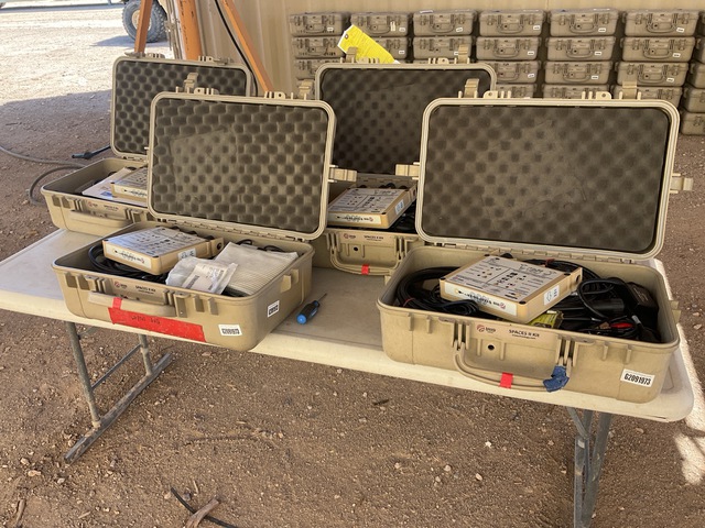 (4) Iris Technology Spaces II Solar Portable Communications Energy Systems