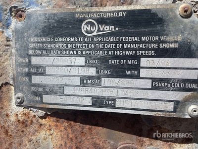 2004 TRLR Curtain Side Trailer