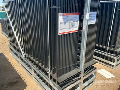Quantity of (30) 2026 SUNTOP S0710-30 10 ft x 7 ft Powder Coated Fencing (Unused)