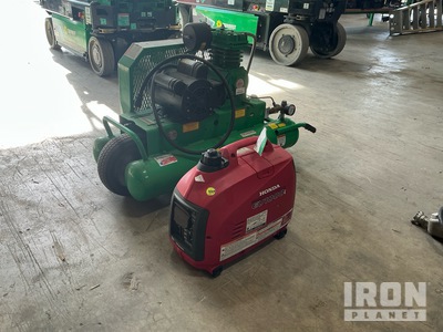 Lot of (1) Generator & (1) Air Compressor