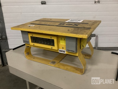 Leviton A-9601-THE-YW-BOX Temporary Power Distribution Center
