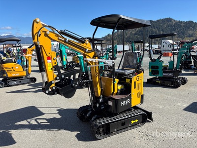 2026 CFG H13R Mini Excavator (Unused)