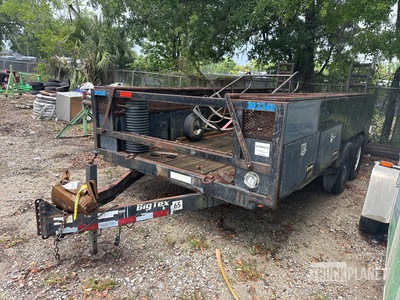 2015 Big Tex 16 ft 16 ft T/A Remolque Portamaquinaria (Inoperable)