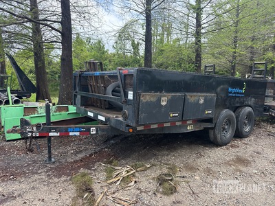 2015 Big Tex 16 ft 16 ft T/A Remolque Portamaquinaria