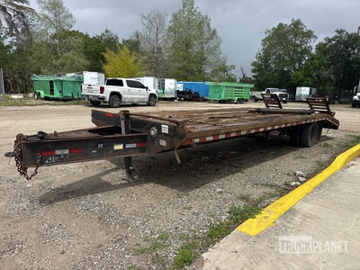 2004 All Pro 25 ft 25 ft T/A Remolque Portamaquinaria