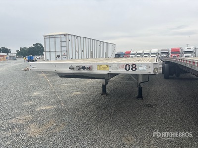 2022 Bendix 48 ft T/A Spread Axle Flatbed Trailer
