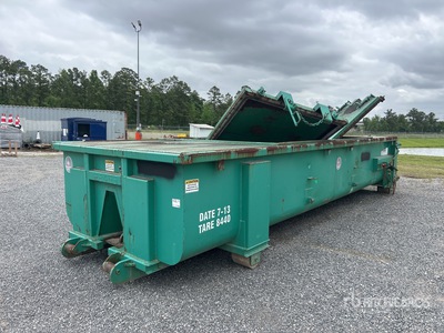 Dragon Products 18 ft 20 cyd Rolling-Top Abrollcontainer