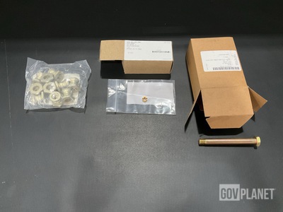 (59)Pin-Rivet Collars, (33) Shear Bolts, (4) Nuts & Assorted Items
