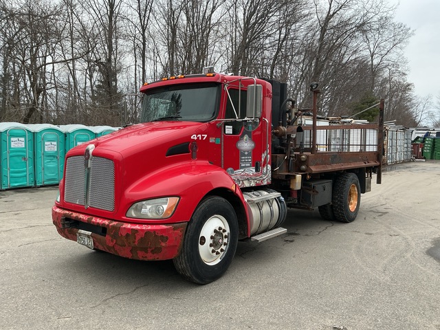 2012 Kenworth T300 4x2 Flatbed Truck