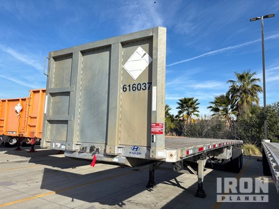 2017 Hyundai FC2366122-AF 36 ft T/A Flatbed Trailer