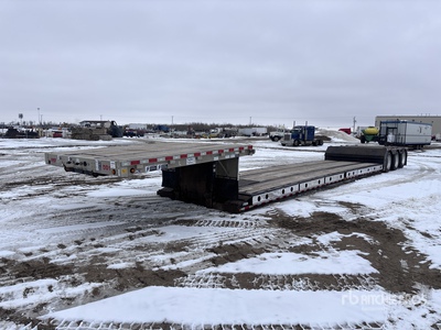 2020 Muv-All 92300 lb Tri/A Double Drop Removable Gooseneck Lowboy Trailer