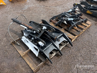 Quantity of (6) Hydraulic Excavator Thumb