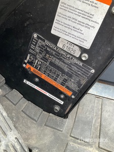 2020 Toyota 8FD35U Forklift