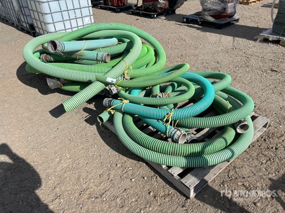Quantity of (3) Bundles of Rigid Suction Hose, 2 in 3 in and 4 in