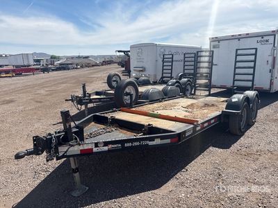 2020 Snake River 14 ft T/A Remorque pour équipement