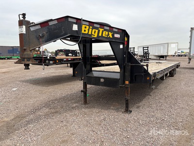 2021 Big Tex T/A Gooseneck 5th Wheel Remorque pour équipement