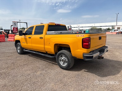 2016 Chevrolet Silverado 2500HD 4x4 Extended Cab Pickup