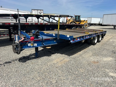 2017 Trail King TK40STD2-24 21 ft T/A Flatbed Trailer