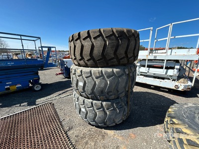 Quantity of (3) Michelin (2) 26.5 x R25, (1) 23.5 x R25 Tires