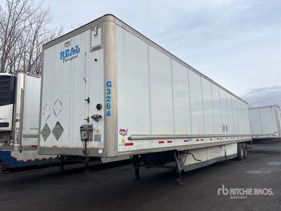 2017 Wabash 53 ft x 102 in T/A Van Trailer