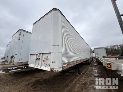 1979 Trailmobile 40 ft x 102 in T/A Semi-remorque fourgon