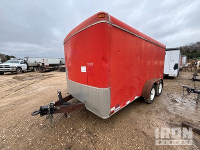 2001 Southwest 15 ft T/A Enclosed Trailer