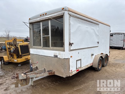 2002 Southwest 16 ft T/A Enclosed Trailer