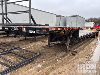 1998 Manac MCM9000 46 ft T/A Spread Axle Single Drop Step Deck Trailer